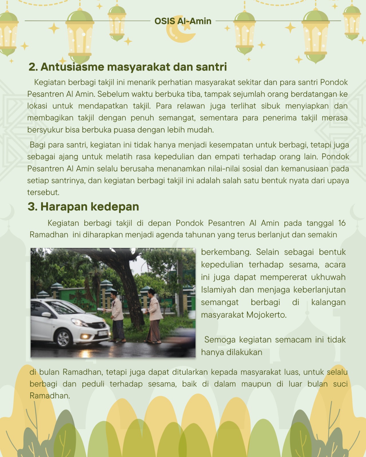 Kegiatan santri